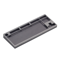 5 axes Services CNC fraisage usinage fabrication aluminium anodisé acrylique 60 clavier Keycap cadre boîtier boîtier Kit pièces