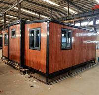 Maison préfabriquée extensible en conteneur, 2, 3, 4, 5 chambres, vente de maisons préfabriquées, maison pliable, casa contenedor