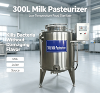 Commerciële hete verkoop melkpasteurisatiemachine, ijsroompasteurisatiemachine en pasteurisator