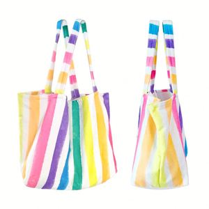 Oversized <b>Towel</b> With Matching Tote Bag Set Quick Dry Sand Free for Pool <b>Beach</b> Vacation Essentials - Product Image 4