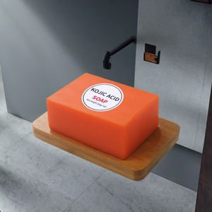 Jabón Blanqueador de Glutatión Herbal Hecho a Mano, Jabón Aclarador de Piel Oscura con Ácido Kójico, Jabón Blanqueador para Iluminar el Rostro - Product Image 2