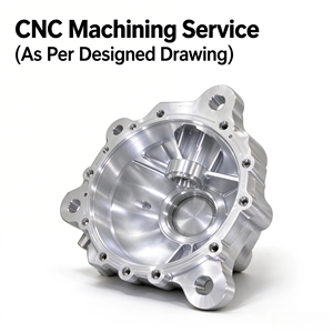 ตัวเรือนเฟืองท้ายอะลูมิเนียมแบบกลึงขึ้นรูปด้วยเครื่อง CNC 5 แกน สำหรับรถแข่งสมรรถนะสูง - Product Image 1