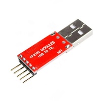 Módulo Red Board CP2102 CH9102 USB a TTL, Módulo de Puerto Serie UART, Descargador STC, Servicio Bom