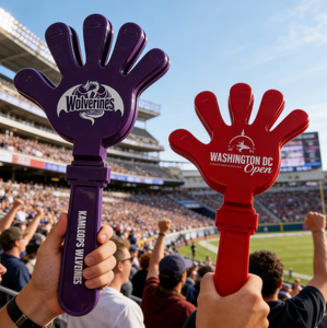 Claquettes en plastique promotionnelles personnalisées avec logo, claquettes pour supporters de football - Product Image 6