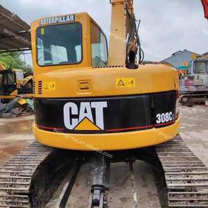 Vente flash : Excavatrice hydraulique d'occasion CAT 308C, taille compacte, haute efficacité, idéale pour la construction urbaine et les travaux de jardinage - Product Image 2
