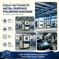 Polisseuse verticale industrielle pour métaux avec convoyeur, système de contrôle numérique PLC, machine de finition de surface pour plaques d'acier
