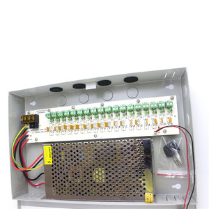 110V hoặc 220V PSU 18 kênh chuyển đổi điều chỉnh CCTV đơn vị cung cấp điện 24V 10A 20A AC Adapter 250W 12V - Product Image 2