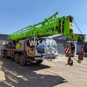 Máquina de Construcción, Equipo Pesado, Control Remoto Hidráulico, Grúa Móvil Usada Zoomlion de 50 Toneladas en Venta - Product Image 3