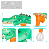 Pistolet à eau gonflable électrique en forme de crocodile pour les jeux de fête en plein air/intérieur des enfants en été, durable, unisexe, AirMyFun AT-20009
