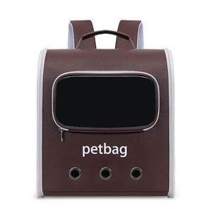 Petbag Nylon <b>Pet</b> Backpack <b>Carrier</b> Solid Color Breathable Zipper Closure for Cats - Product Image 2