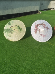 <span class=keywords><strong>Parapluie</strong></span> en papier à l'huile de bambou <span class=keywords><strong>traditionnel</strong></span> chinois 8 nervures Bois Style <span class=keywords><strong>japonais</strong></span> impression droite manuel ouverture automatique voyage - Product Image 3