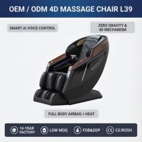 Fauteuil de massage de style thaïlandais de luxe, fonction Pilates et Yoga, fauteuil inclinable à gravité zéro, vente en gros OEM ODM