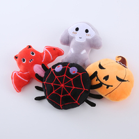 Halloween mainan kucing interaktif isi mewah Catnip lucu menghibur mainan catmint mewah