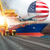 Transitaire maritime Chine-USA pas cher DDP/DDU FBA LCL+Express Livraison 25-35 jours J.T.E Logistics Support 24/7 Assurance