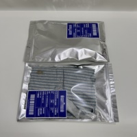 Sacs refermables personnalisés avec logo pour vêtements, t-shirts, chapeaux, emballage réutilisable en aluminium, sacs à fermeture éclair avec fenêtre transparente