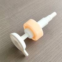 Dispenser pompa putih 28/410 untuk Lotion 2cc dosis bahan plastik untuk kemasan botol cair