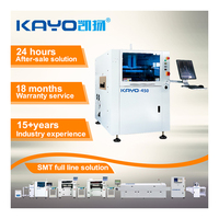 Impresora de Plantillas Automática KAYO-450 a Precio Económico, Impresora de PCB de Alta Precisión para Pasta de Soldar para LED