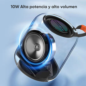 Altavoz Portátil Impermeable Miccell SP29 10 W con <span class=keywords><strong>Doble</strong></span> Subwoofer TWS, Altavoces Inalámbricos Inteligentes para Uso en Exteriores - Product Image 2