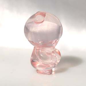 Venta al por mayor superventas tallado a mano 2cm <span class=keywords><strong>cristal</strong></span> <span class=keywords><strong>de</strong></span> cuarzo rosa natural pequeñas estrellas gemelas adornos para regalo - Product Image 5