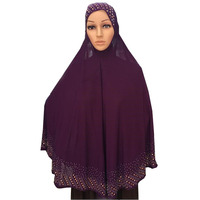Mxchan sjh2423 camisa de algodão, muitos cores, longa khimar hijab de algodão, malásia