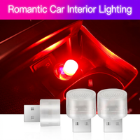 Großhandel 2026 Neue Mini Plug-and-Play Mehrfarbige RGB LED Auto-Innenraumbeleuchtung Dekorative Ambiente-Lampe