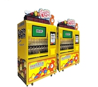 Nouveau design de distributeur automatique commercial de petite taille pour centre commercial de bonbons au chocolat, de gelée de haricots, de noix, d'aliments