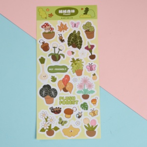 <strong>Custom</strong> Printed Waterproof Vinyl Kiss Cut <strong>Stickers</strong> <strong>Sheets</strong> Personalized Label in Cartoon Style with UV Printing - Product Image 5