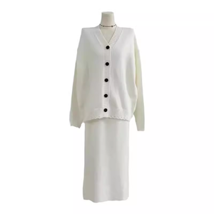 Suéter de Punto para Mujer, Estilo Informal para Estar en Casa, Súper Suave, de Cachemir, Cómodo, en Oferta - Product Image 1