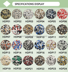 Flocons de résine époxy multicolore Flocons acryliques en <span class=keywords><strong>vinyle</strong></span> pour revêtement de <span class=keywords><strong>sol</strong></span> époxy - Product Image 2