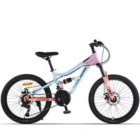 China Cheap 24/26/27.5/29 Inch Boy Girl Baby Children 27 Speed Aluminum Alloy Disc Brake Full Suspension Mountain Bike