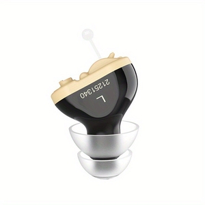 Audífono de Plástico, Amplificador de Sonido para el Oído, Audífonos Ajustables, Mini Amplificador de Sonido Interno Invisible para Personas Mayores con Problemas Auditivos - Product Image 1