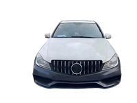 Nouveau kit carrosserie large AMG pour Mercedes Classe C W204 : pare-chocs avant à clipser, extensions d'ailes, jupes latérales, boulons arrière, capteur d'aide au stationnement