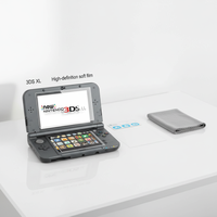 Film Pelindung Layar PET Anti Gores Transparan Lembut untuk Nintendo New 3DS LL XL - Laris Terjual