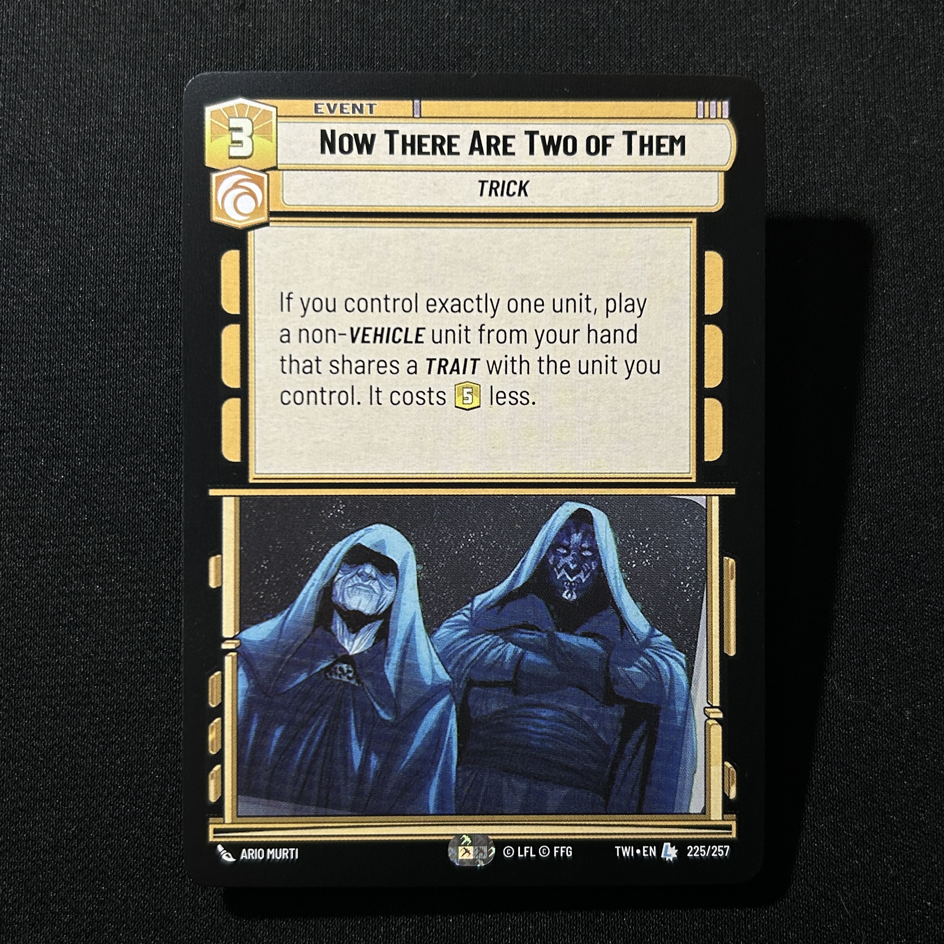 Maintenant il y en a 257