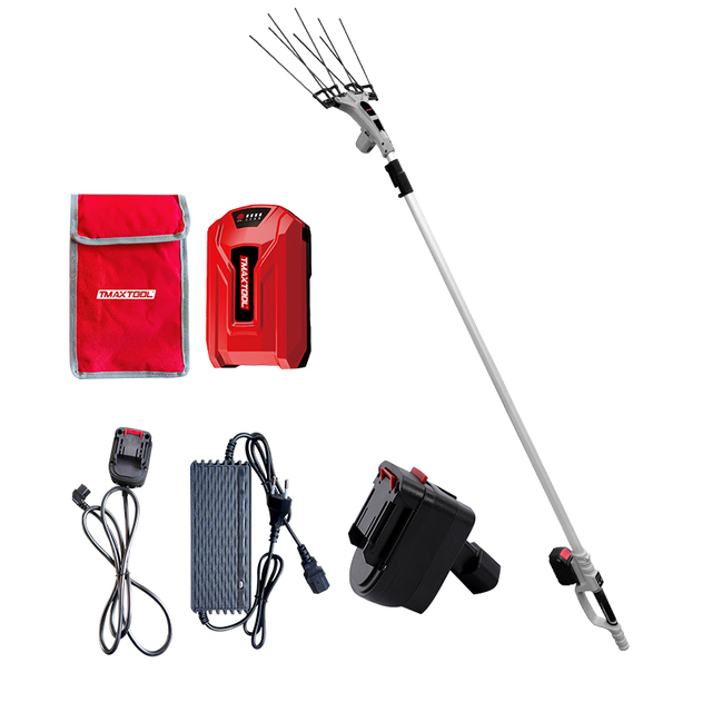 TMAXTOOL Backpack Battery Powered Olive Tree Shaker Harvester Machine Picking Tool for Olive Walnut Almond Nut Harvesting Farm