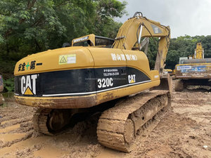 Excavadoras usadas grandes CAT 320C Excavadora Máquina de bajo precio Venta caliente Barato Usado CAT 320c 20ton Totalmente inspeccionado 320 - Product Image 4