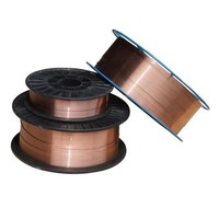 Fils de soudage MAG en acier au carbone AWS A5.18 ER70S-6, fils de soudage cuivrés pour acier au carbone et acier faiblement allié de classe 500MPA