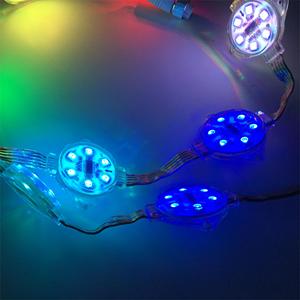 <strong>Pixel</strong> Light <strong>Rgb</strong> <strong>Led</strong> <strong>Pixels</strong> 40mm Diameter IP68 <strong>RGB</strong> Dmx <strong>Rgb</strong> Controller and <strong>Pixel</strong> Light for Facade - Product Image 6