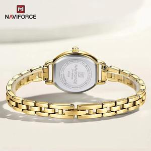 นาฬิกาควอทซ์สแตนเลสสุดหรูสำหรับผู้ชายนาฬิกาผู้ชายโลโก้ทองแบบกำหนดเอง - Product Image 5