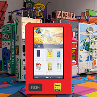 Nouvelle machine distributrice de crêpes Xiangwish avec plaque métallique, paiement par espèces/carte bancaire/carte IC, capacité de 20 à 200 pièces, dimensions 600x700x390mm