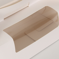 Customized Simple Exquisite Fashion Atmosphere Paper Box Elegant Dessert Carton Display Container for Cake Gift Giving