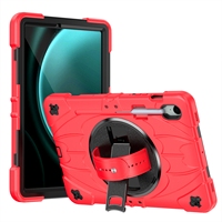 Vente flash - Étui de tablette robuste en silicone antichoc et anti-chute avec support à 360 degrés pour Samsung Galaxy Tab S11