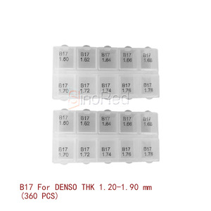 Harga pabrik Shim B17 penyesuaian terbaik untuk DENSO THK 1.20-1.90mm 360 buah untuk pemeriksaan injektor Diesel dan pengganti Kit Gasket - Product Image 6