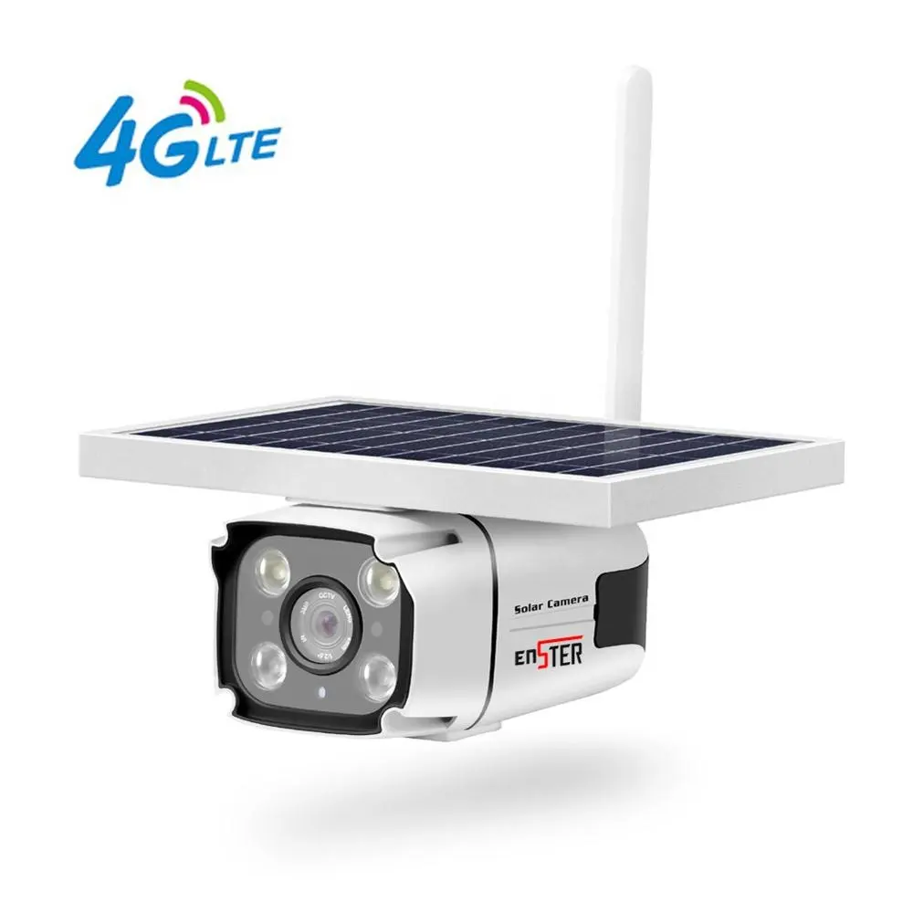 Outdoor Draadloze 3G 4G Beveiliging Ip Camera Surveillance Solar Camera