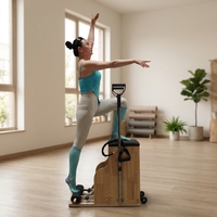 Machine de Pilates MJD, chaise Wunda en bois de chêne, équipement de Pilates commercial, adapté au yoga et aux exercices.