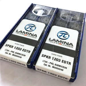 SPKR1203EDTR LT30 Fabricante Inserto de fresado de carburo de tungsteno Torno CNC Insertos de torneado de carburo - Product Image 2