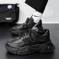 Nouvelles baskets décontractées pour hommes style coréen Printemps 2025, respirantes, blanches, rehaussantes, avec doublure en maille, design polyvalent