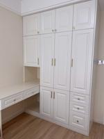 Armoire en bois grande capacité, armoire de rangement pliable et convertible pour la chambre à coucher, utilisation domestique