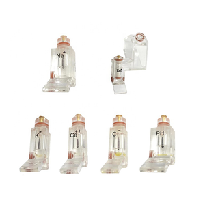 Na+ Electrode For Electrolyte Analyzer 10ml Glass Body With <b>Rubber</b> Seal - Product Image 6