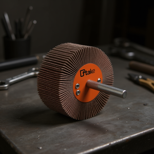 Disco Abrasivo de Tela con Solapa Ttake 60x20 mm, Vástago de 6 mm para Pulir - Product Image 3